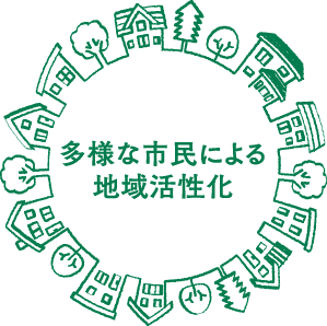 多様な市民による地域活性化